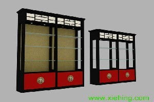 泽兴木制品厂提供热门茶叶展柜,